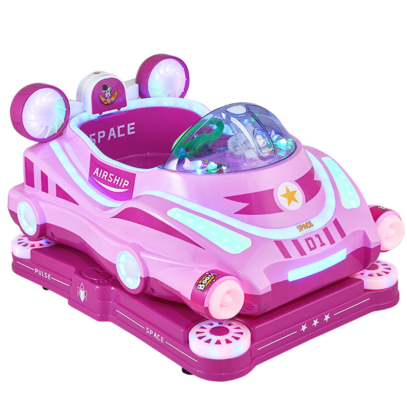 Coin Operated Kiddie Ride - Wahana Anak-Anak Pesawat Luar Angkasa Tiup