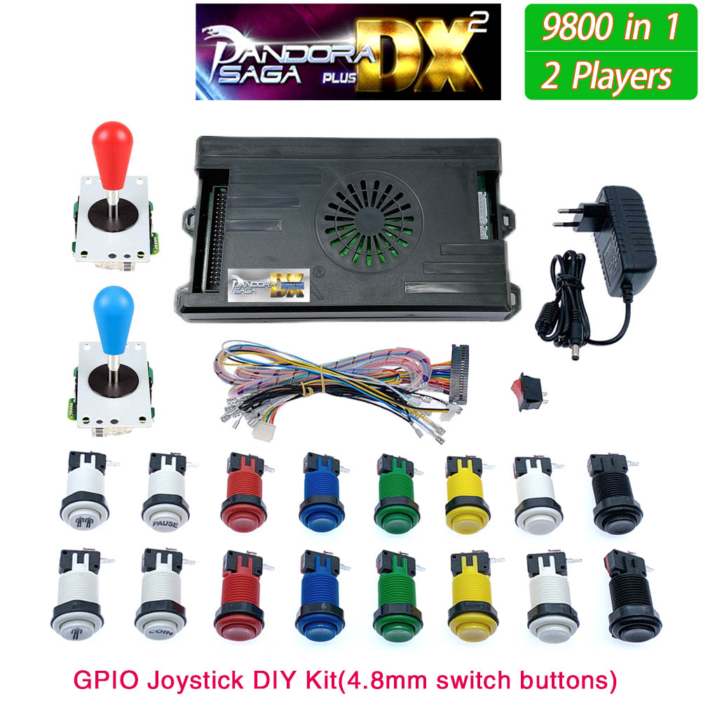 9800 dalam 1 Pandora Saga DX 2 - Trackball Controller Arcade ulasan dan harga