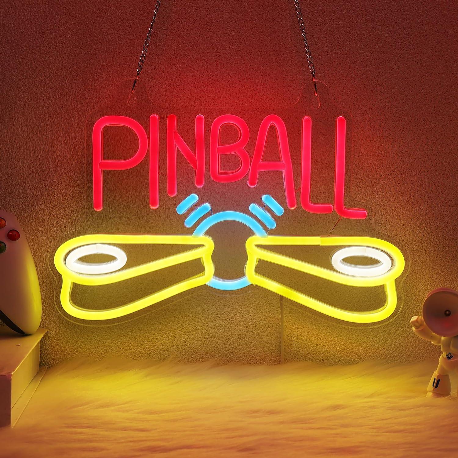 Lampu Neon Pinball, Lampu LED  - Arcade Games & Vending Llc Photos ulasan dan harga