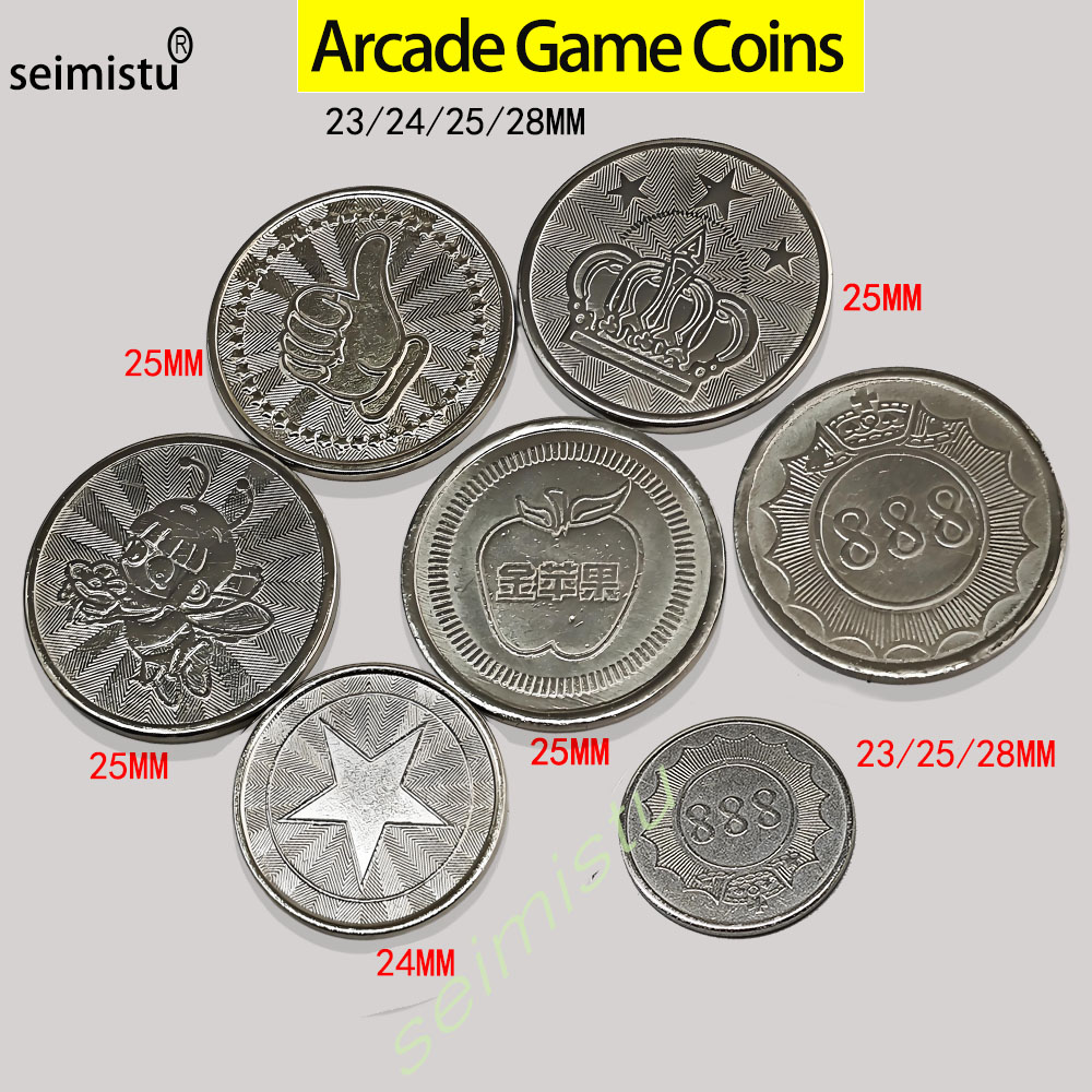 100 buah Token Baja Tahan Kara - Arcade Toy Claw Vending Machine ulasan dan harga